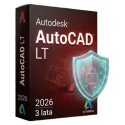 Autodesk AutoCAD LT 2026 3 lata – natychmiastowa dostawa email, wsparcie w jęz. polskim