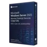Microsoft Windows Server 2025 RDS 5 CAL Użytkownika – klucz licencyjny z fakturą VAT 23%