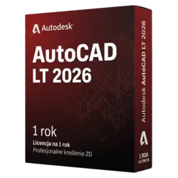 Autodesk AutoCAD LT 2026 1 rok – klucz licencyjny z fakturą VAT 23%