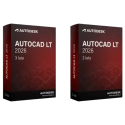 Autodesk AutoCAD LT 2026 3 lata – klucz licencyjny z fakturą VAT 23%