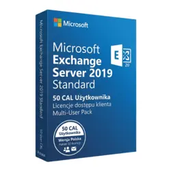 Microsoft Exchange Server 2019 Standard 50 CAL Użytkownika – oryginalny klucz aktywacyjny | KluczeSoft.pl