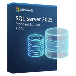 Microsoft SQL Server 2025 Standard 5 CAL – natychmiastowa dostawa email, wsparcie w jęz. polskim