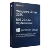 Microsoft Windows Server 2025 RDS 25 CAL Użytkownika – klucz licencyjny z fakturą VAT 23%