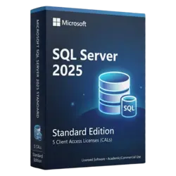 Microsoft SQL Server 2025 Standard 5 CAL – legalna licencja, gwarancja autentyczności