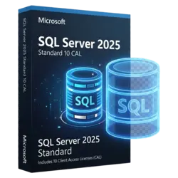 Microsoft SQL Server 2025 Standard 10 CAL – natychmiastowa dostawa email, wsparcie w jęz. polskim