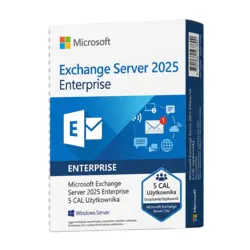 Microsoft Exchange Server 2025 Enterprise 5 CAL Użytkownika – klucz licencyjny z fakturą VAT 23%