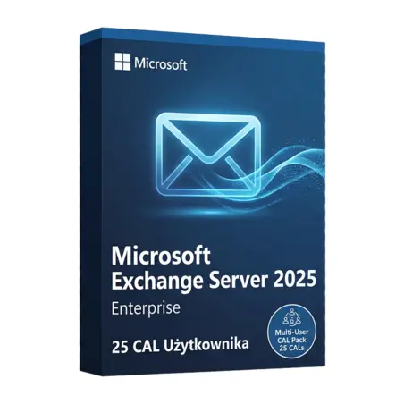 Microsoft Exchange Server 2025 Enterprise 25 CAL Użytkownika