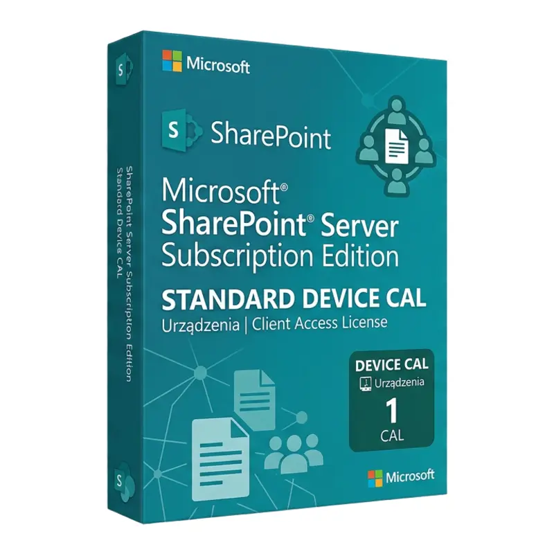 Microsoft SharePoint Server SE Standard CAL Urządzenia – oryginalny klucz aktywacyjny | KluczeSoft.pl