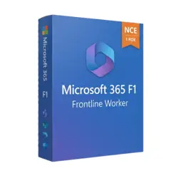 Microsoft 365 F1 NCE 1 rok – klucz licencyjny z fakturą VAT 23%