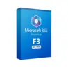 Microsoft 365 F3 NCE 1 rok – klucz licencyjny z fakturą VAT 23%