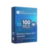 Microsoft Windows Server 2022 Standard 100 CAL Użytkownika – natychmiastowa dostawa email, wsparcie w jęz. polskim