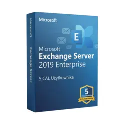 Microsoft Exchange Server 2019 Enterprise 5 CAL Użytkownika – natychmiastowa dostawa email, wsparcie w jęz. polskim