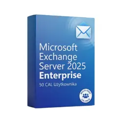 Microsoft Exchange Server 2025 Enterprise 50 CAL Użytkownika – natychmiastowa dostawa email, wsparcie w jęz. polskim