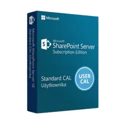 Microsoft SharePoint Server SE Standard CAL Użytkownika – natychmiastowa dostawa email, wsparcie w jęz. polskim