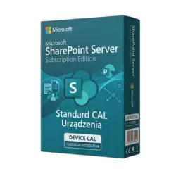 Microsoft SharePoint Server SE Standard CAL Urządzenia – natychmiastowa dostawa email, wsparcie w jęz. polskim