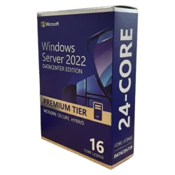 Windows Server 2022 Datacenter 24-Core — instalacja w środowisku serwerowym IT