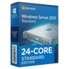 Windows Server 2025 Standard 24-Core — pudełko produktowe widok boczny 24-CORE