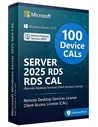 Microsoft Windows Server 2025 RDS 100 CAL Urządzenia klucz