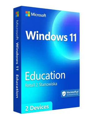 Microsoft Windows 11 Education Retail 2 Stanowiska