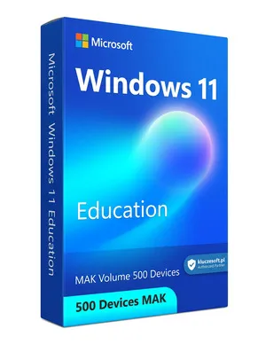Microsoft Windows 11 Education MAK 500 Stanowisk