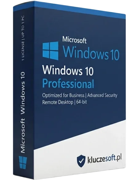 Microsoft Windows 10 Professional – legalna licencja, gwarancja autentyczności