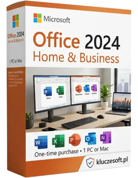 Microsoft Office 2024 Home & Business – legalna licencja, gwarancja autentyczności