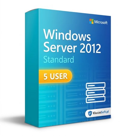 Microsoft Windows Server 2012 Standard klucz licencyjny