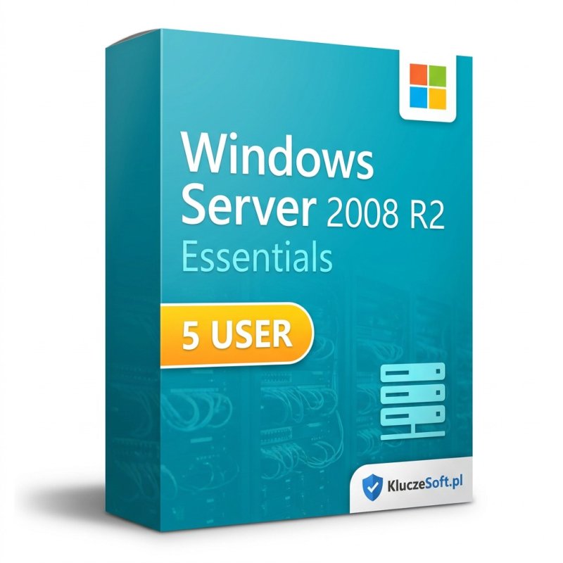 Microsoft Windows Server 2008 R2 Essentials klucz licencyjny - klucz licencyjny 