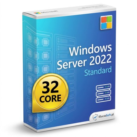 Microsoft Windows Server 2022 Standard 32 Core klucz licencyjny