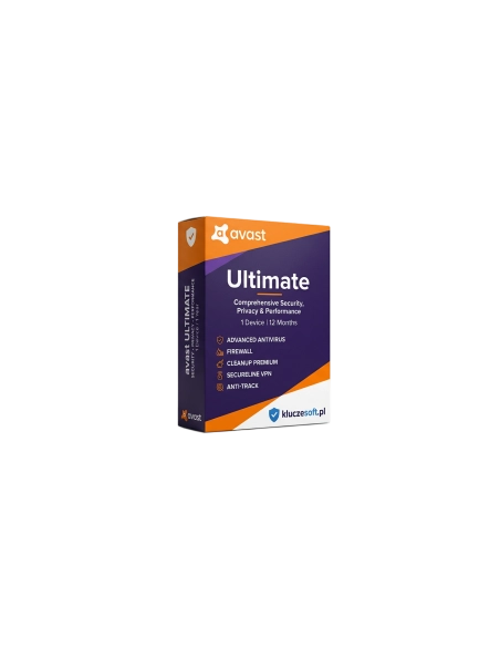 Avast Ultimate — 1 Urządzenie, 12 Miesięcy