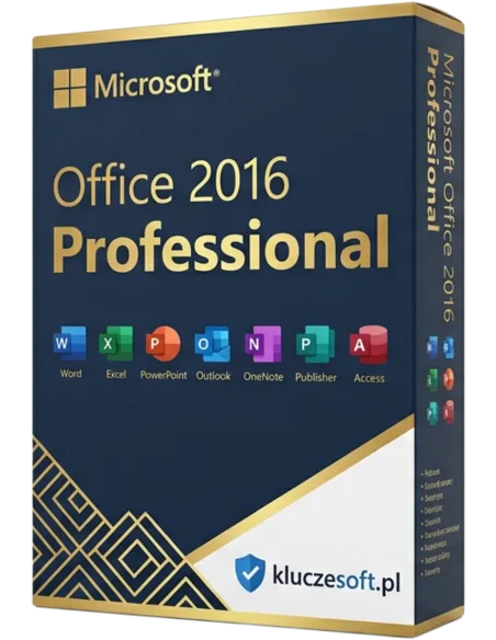 Microsoft Office 2016 Professional – legalna licencja, gwarancja autentyczności