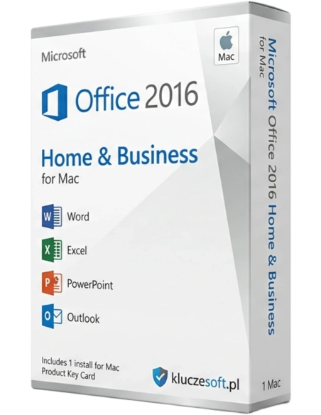 Microsoft Office 2016 dla Użytkowników Domowych i Małych Firm dla Mac