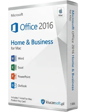 Microsoft Office 2016 dla Użytkowników Domowych i Małych Firm dla Mac