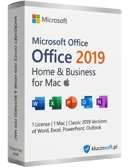 Microsoft Office 2019 dla Użytkowników Domowych i Małych Firm dla Mac