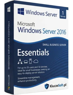 Microsoft Windows Server 2016 Essentials 2CPU