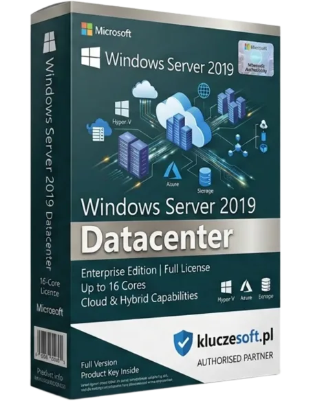 Microsoft Windows Server 2019 Datacenter – legalna licencja, gwarancja autentyczności