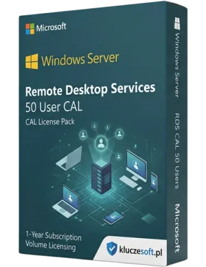 Microsoft Windows Server 2019 RDS 50 CAL Użytkownika