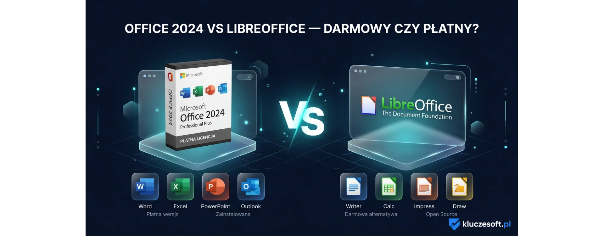 Office 2024 vs LibreOffice — darmowy czy płatny pakiet biurowy?