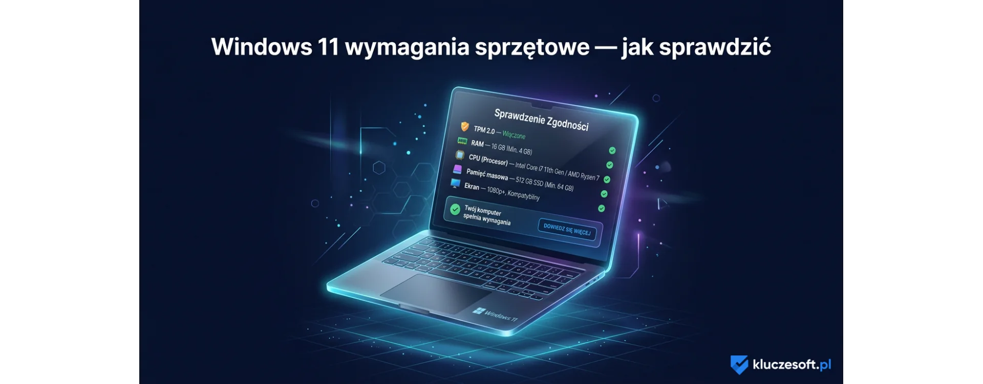 Windows 11 wymagania sprzętowe — jak sprawdzić kompatybilność komputera