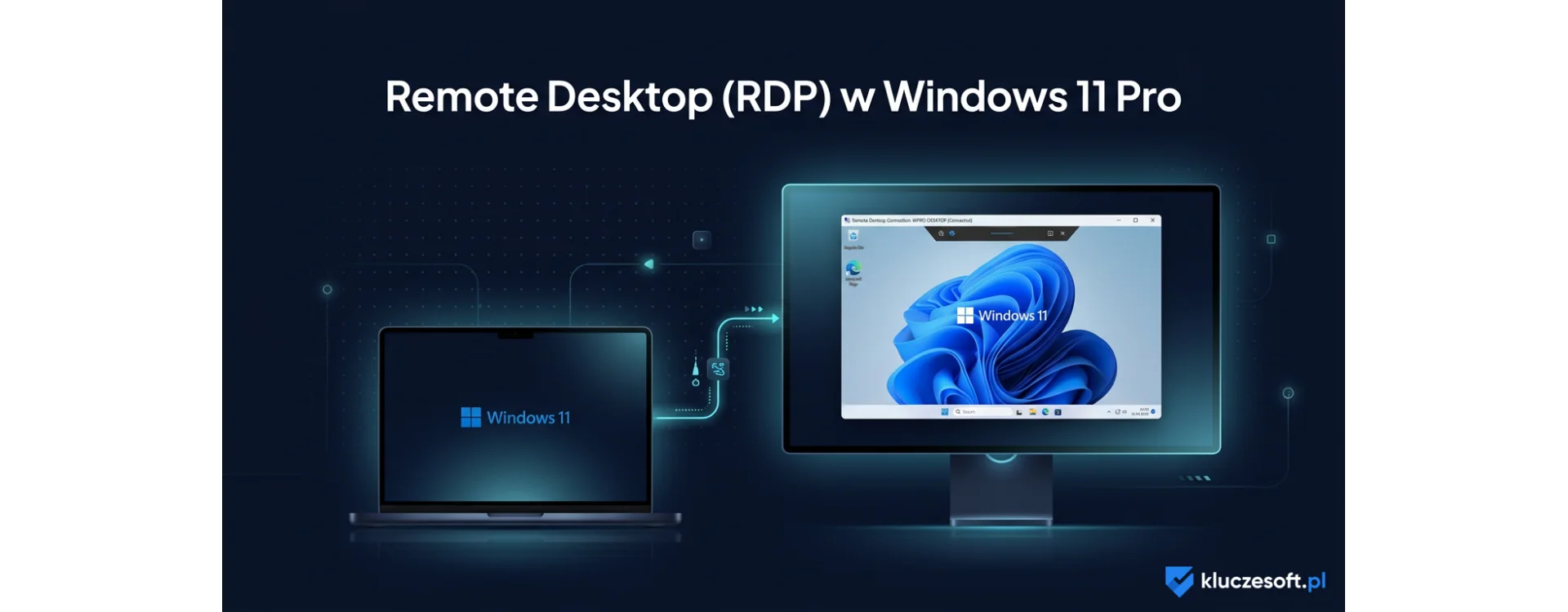 Remote Desktop (RDP) w Windows 11 Pro — konfiguracja zdalnego pulpitu