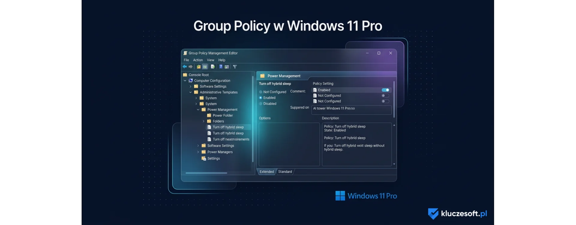 Group Policy w Windows 11 Pro — zaawansowana konfiguracja systemu