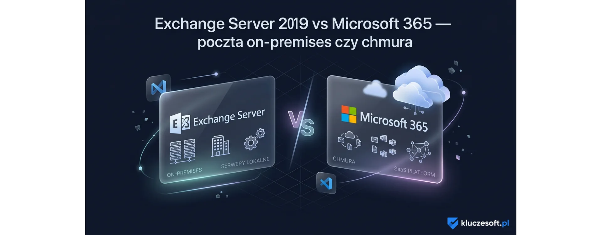 Exchange Server 2019 vs Microsoft 365 — poczta on-premises czy chmura?