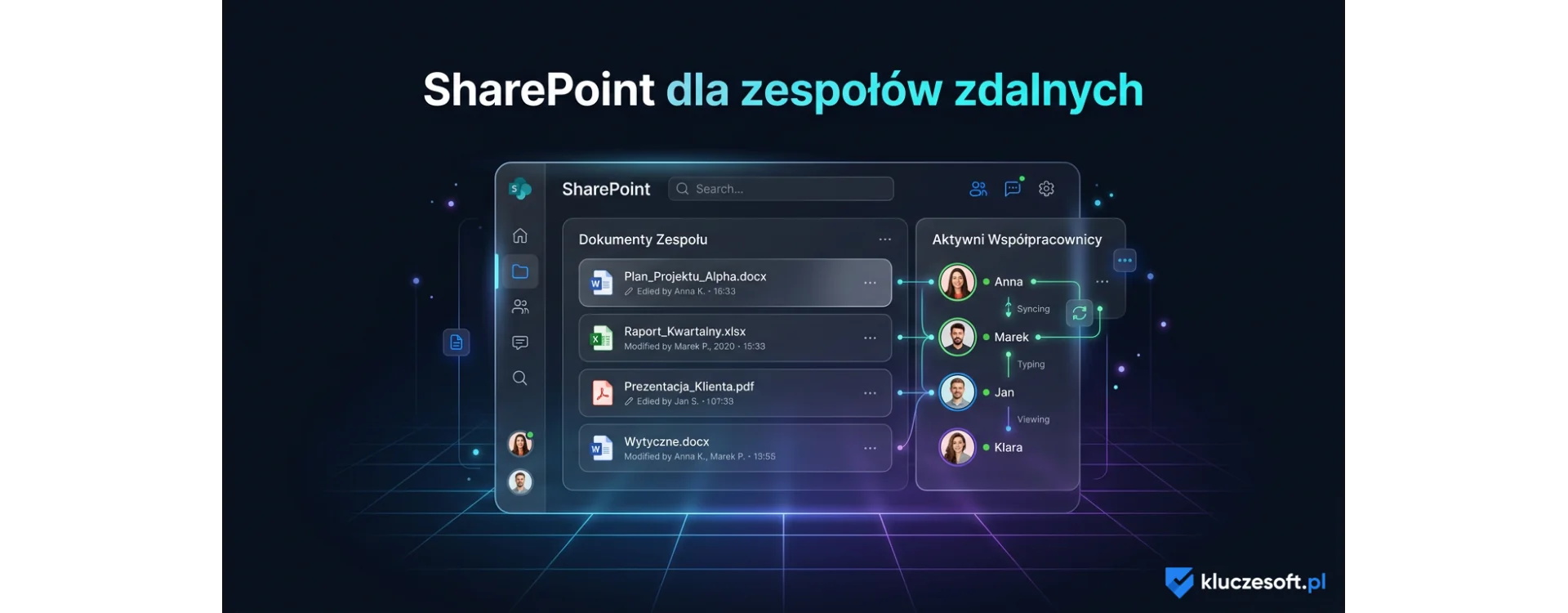 SharePoint dla zespołów zdalnych: Współpraca i organizacja pracy na odległość