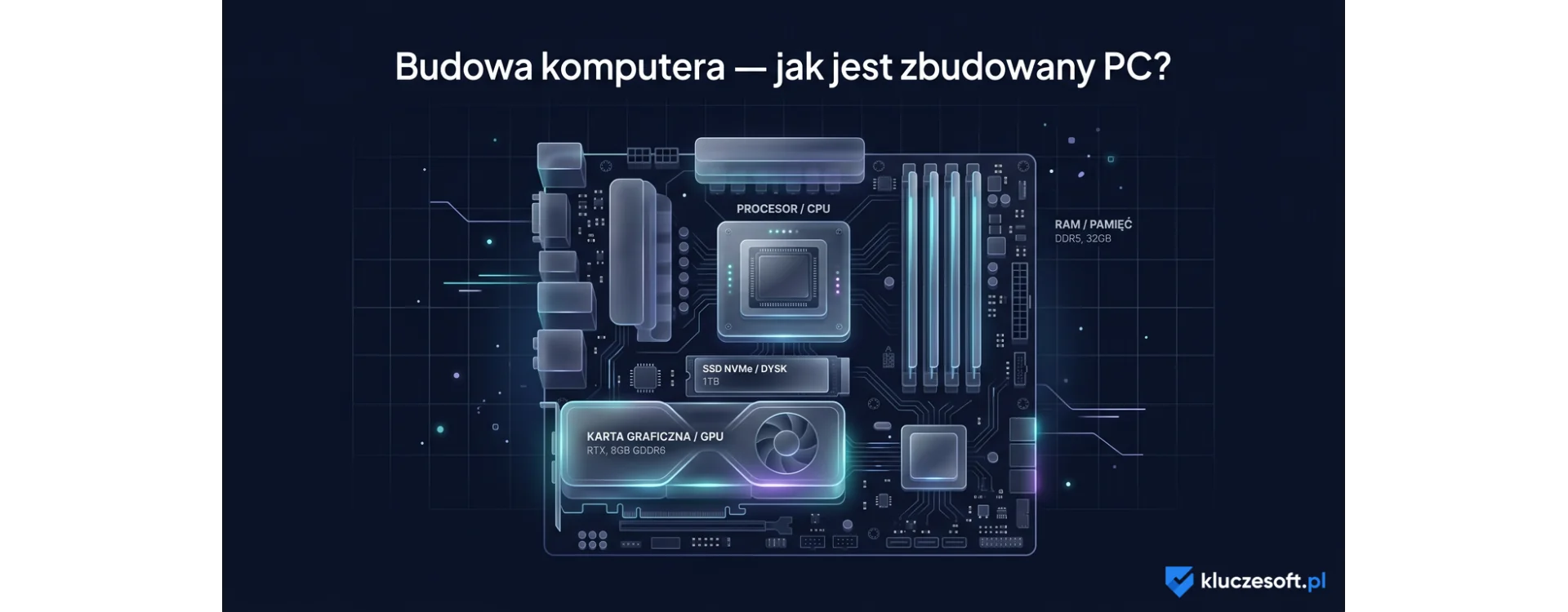 Budowa komputera - jak zbudowany jest komputer PC?