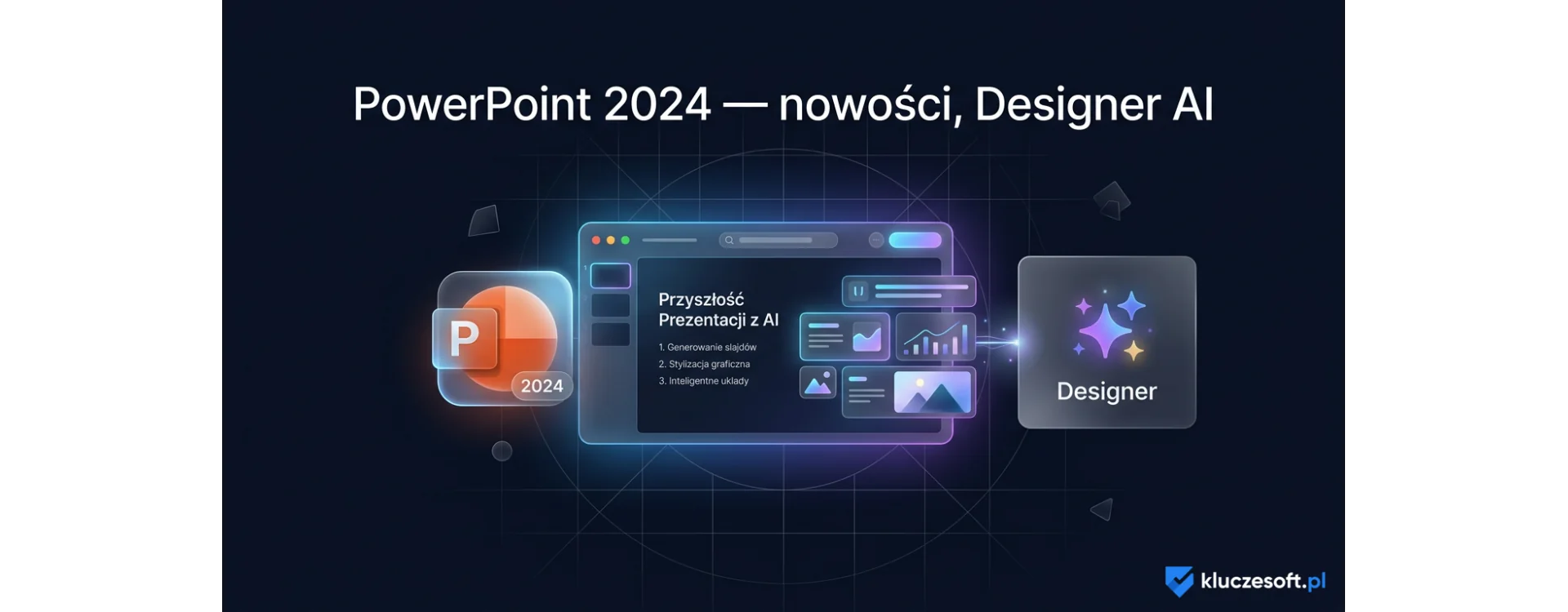 PowerPoint 2024 — nowości, Designer AI i nagrywanie wideo