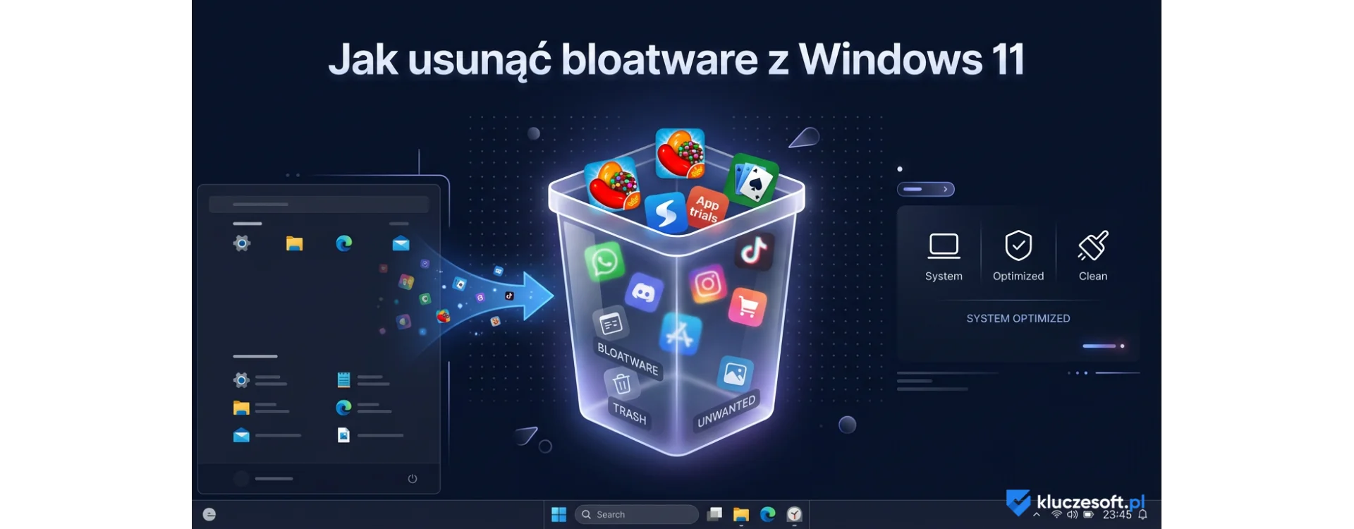 Jak usunąć bloatware z Windows 11 — kompletny poradnik oczyszczania systemu [2026]