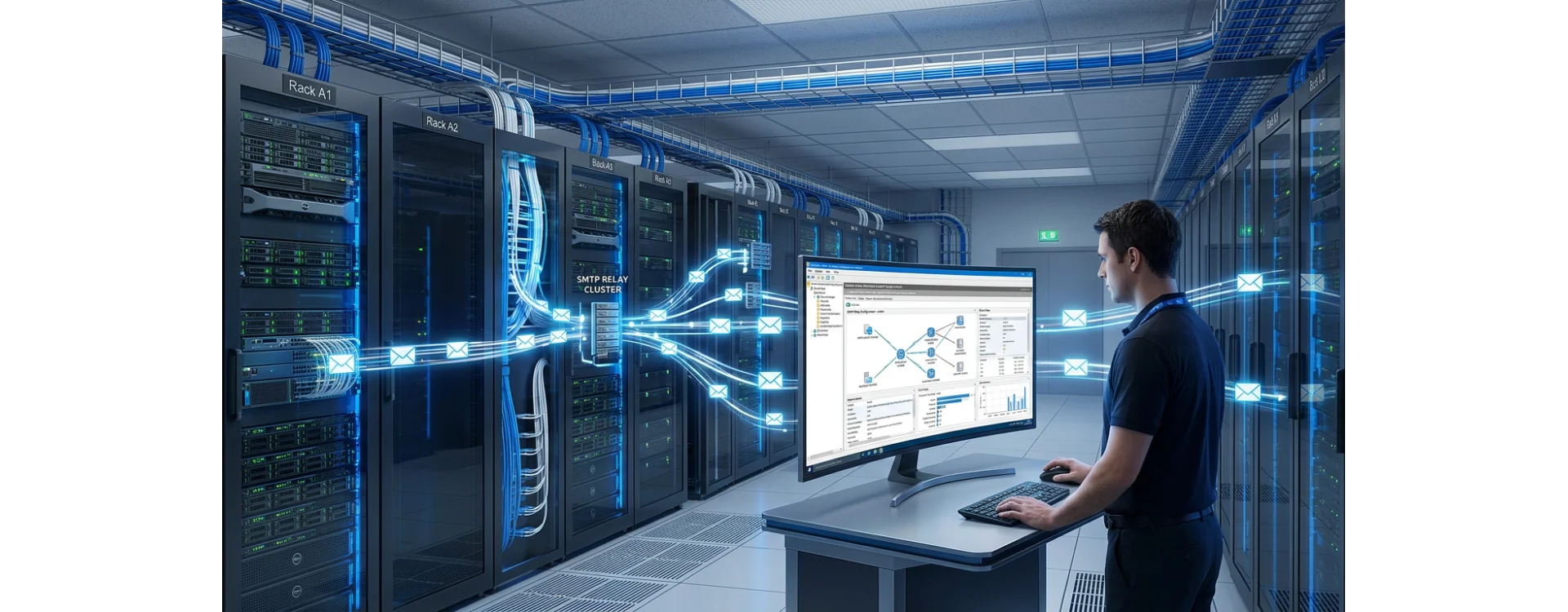 SMTP Relay na Windows Server — konfiguracja wysyłania poczty z aplikacji