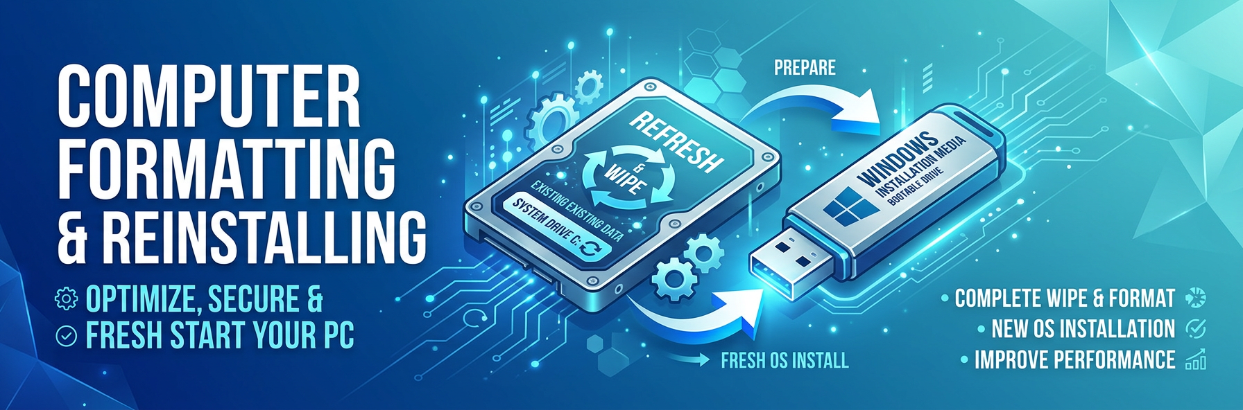 Jak sformatować komputer i zainstalować Windows od nowa — poradnik [2026]