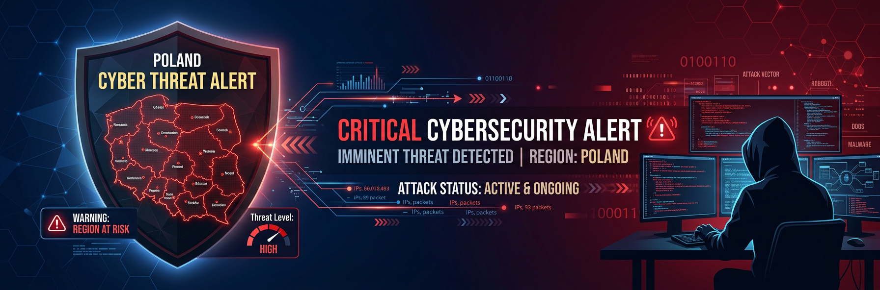 260 000 cyberataków w Polsce w 2025 roku — a 71% małych firm wciąż twierdzi, że to ich nie dotyczy