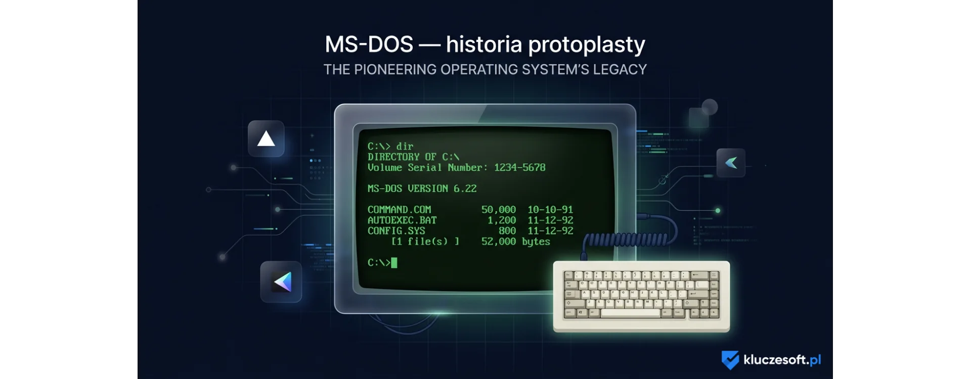 MS-DOS - historia protoplasty systemów z rodziny Windows